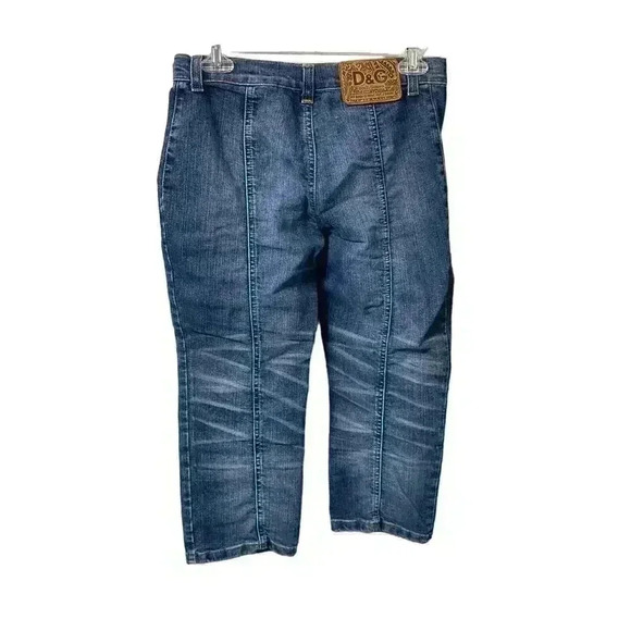 Women’s Dolce & Gabbana Capri Jean Pants Size 29 - Picture 2 of 5